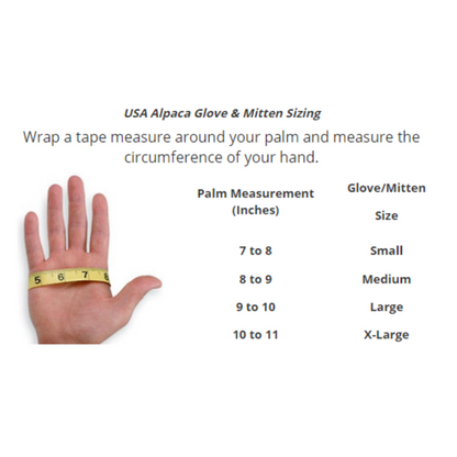 Alpaca Fingerless Gloves
