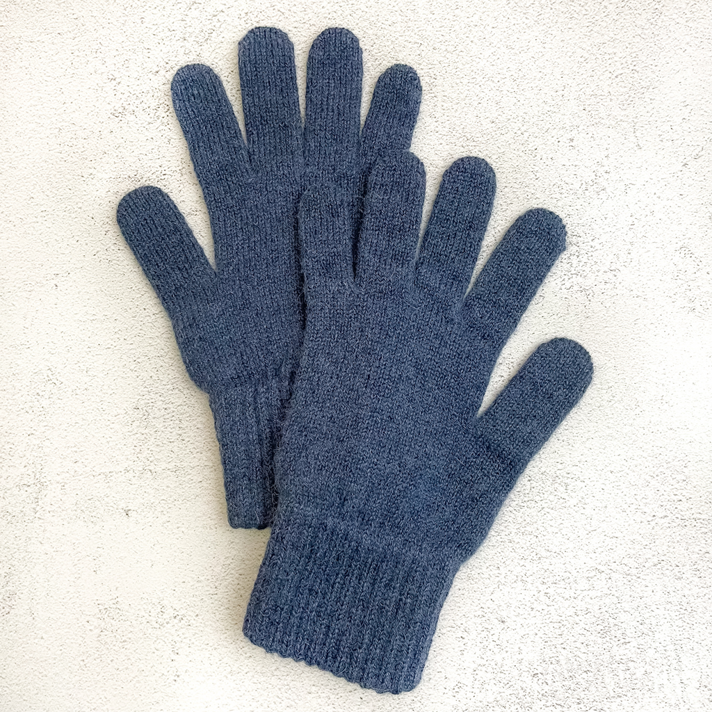 Alpaca Unisex Knit Gloves