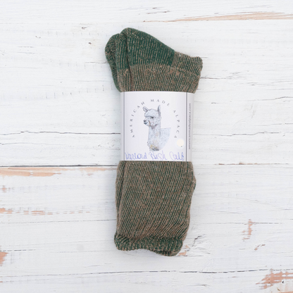 Warlord Alpaca Boot Sock - Medium Weight, Temperature Regulating Tall Socks