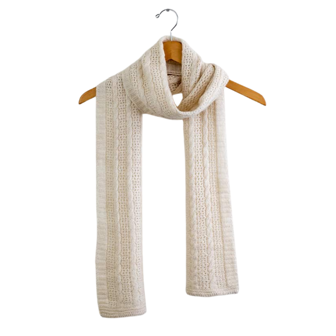 Alpaca Cable Scarf