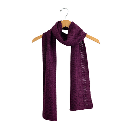 Alpaca Cable Scarf