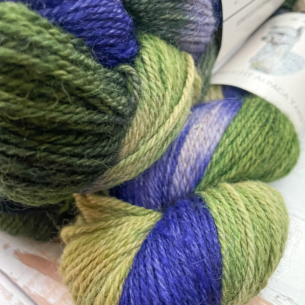 Morning Glory DK Weight Alpaca Yarn