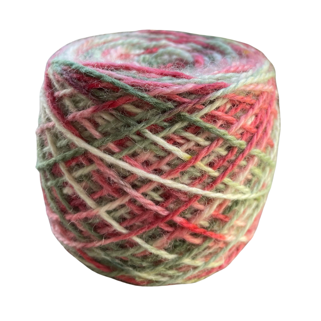 Mistletoe Hand Dyed DK Alpaca Yarn
