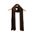 Alpaca Ribbed Scarf