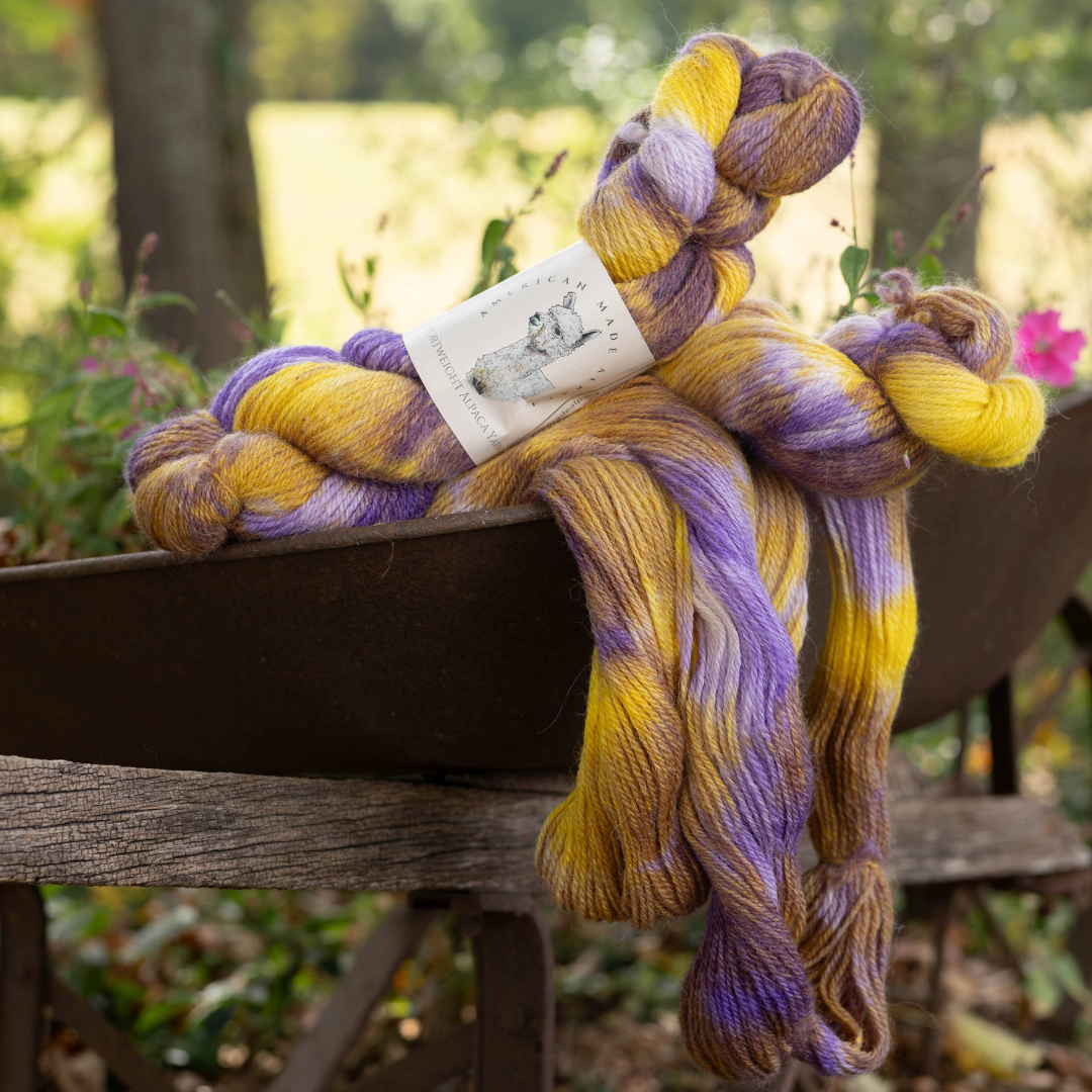 Wildflowers Sport Weight Alpaca Yarn