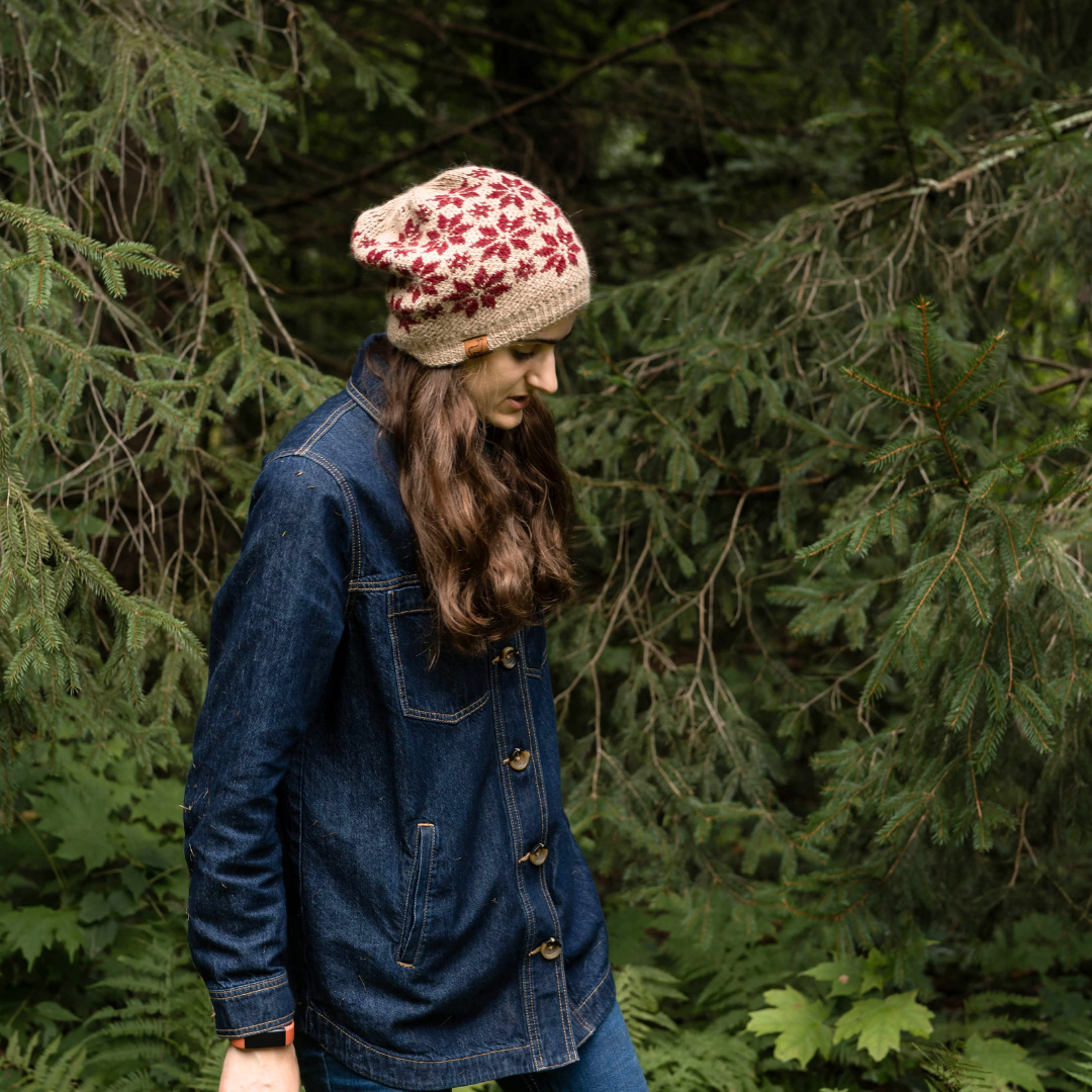 Frosty Slouch Beanie